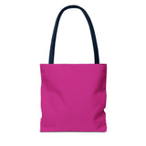 Vibrant Tote Bag with Money Marathhon Design, Everyday Carry Bag, Beach Tote, Gift for Students, Shopping Bag, Eco-Friendly Style
