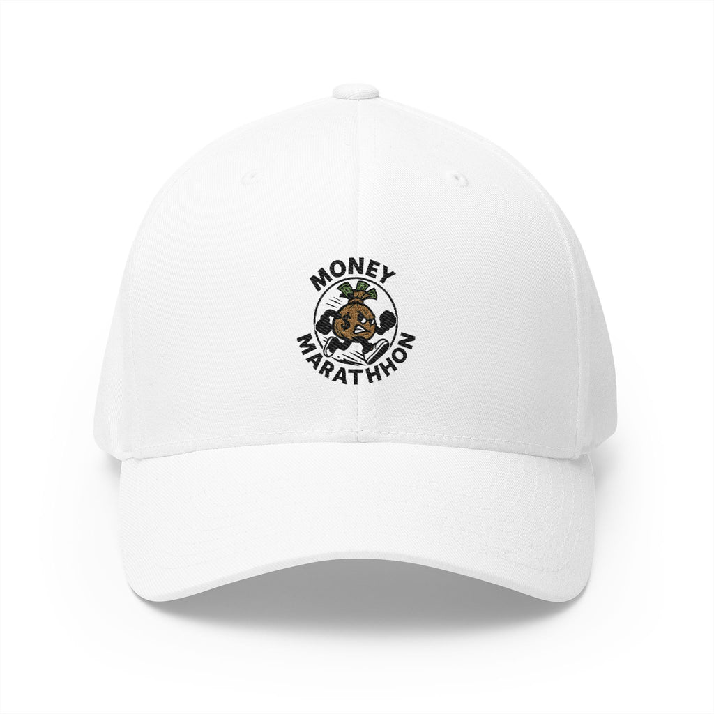 Money Marathon Embroidered Cap | Gift for Runners, Sports Hat, Custom Baseball Cap, Running Accessories, Stylish Headwear