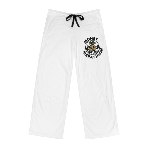 Men's Pajama Pants, Cozy Lounge Wear, Ideal for Relaxation, Perfect for Sleepovers, Money Marathon Theme, Gift for Him, Casual Comfort