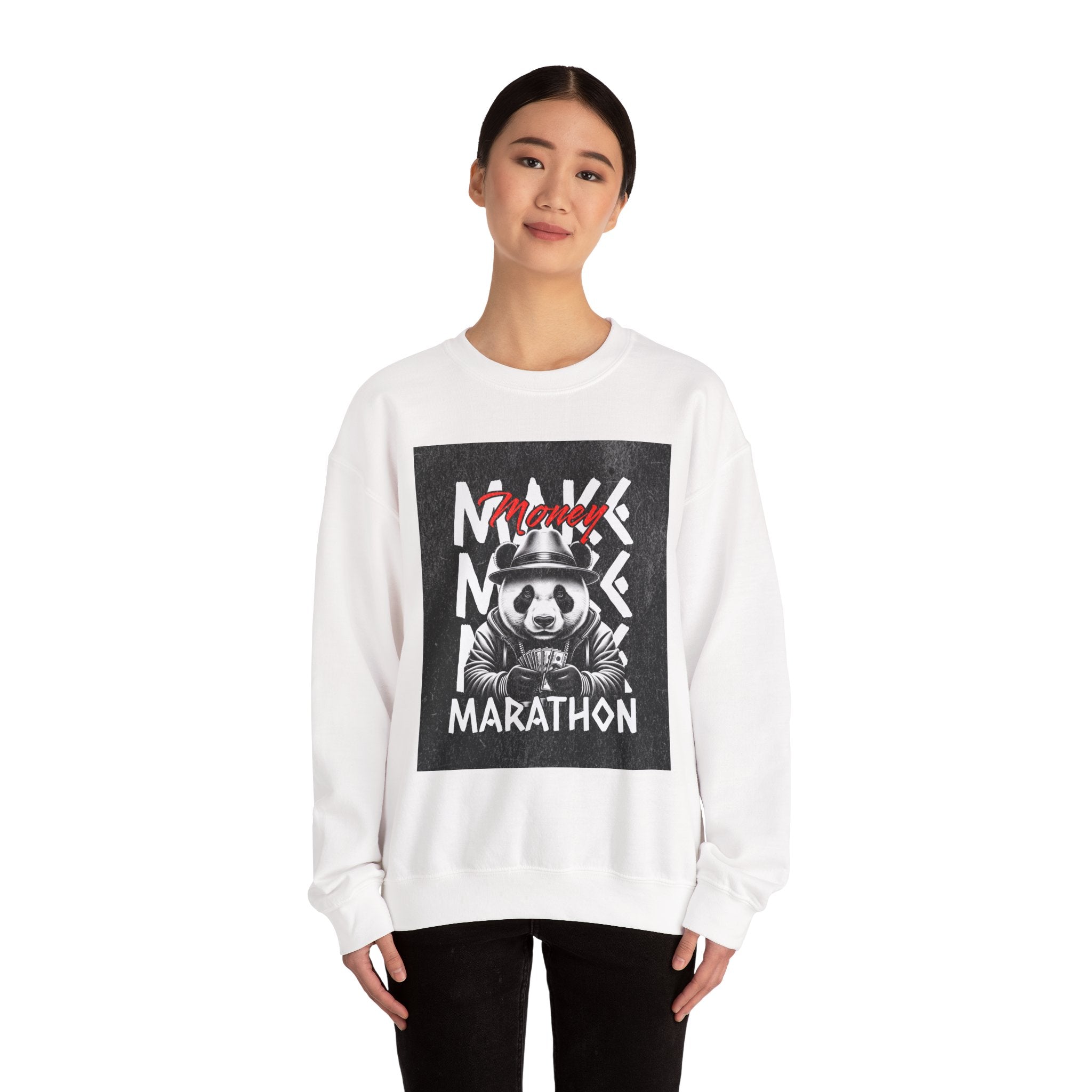 Panda Sweatshirt - New Money Marathon Collection