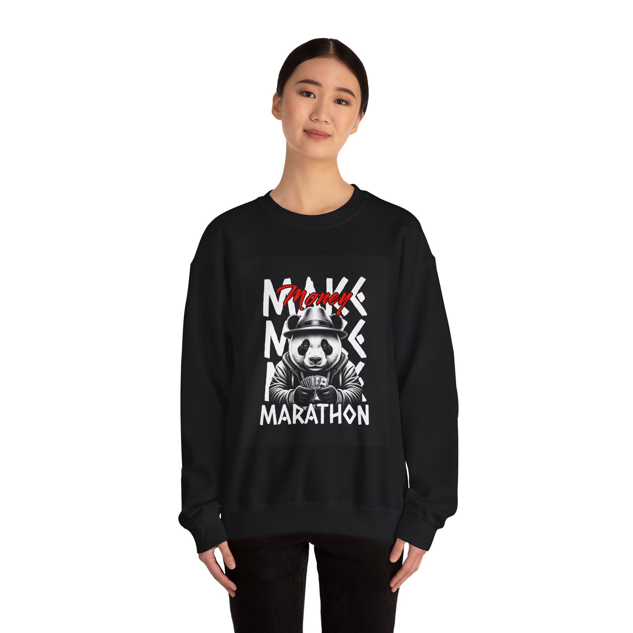 Panda Sweatshirt - New Money Marathon Collection