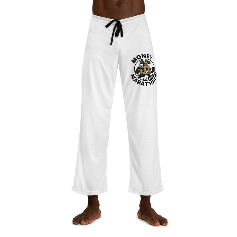 Men's Pajama Pants, Cozy Lounge Wear, Ideal for Relaxation, Perfect for Sleepovers, Money Marathon Theme, Gift for Him, Casual Comfort