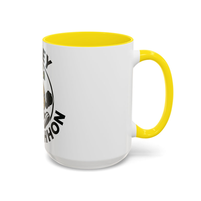 Money Marathon Coffee Mug - Fun Motivational Mug for Runners, Gift for Marathon Lovers, Unique Office Supplies, Sports Theme Coffee Cup