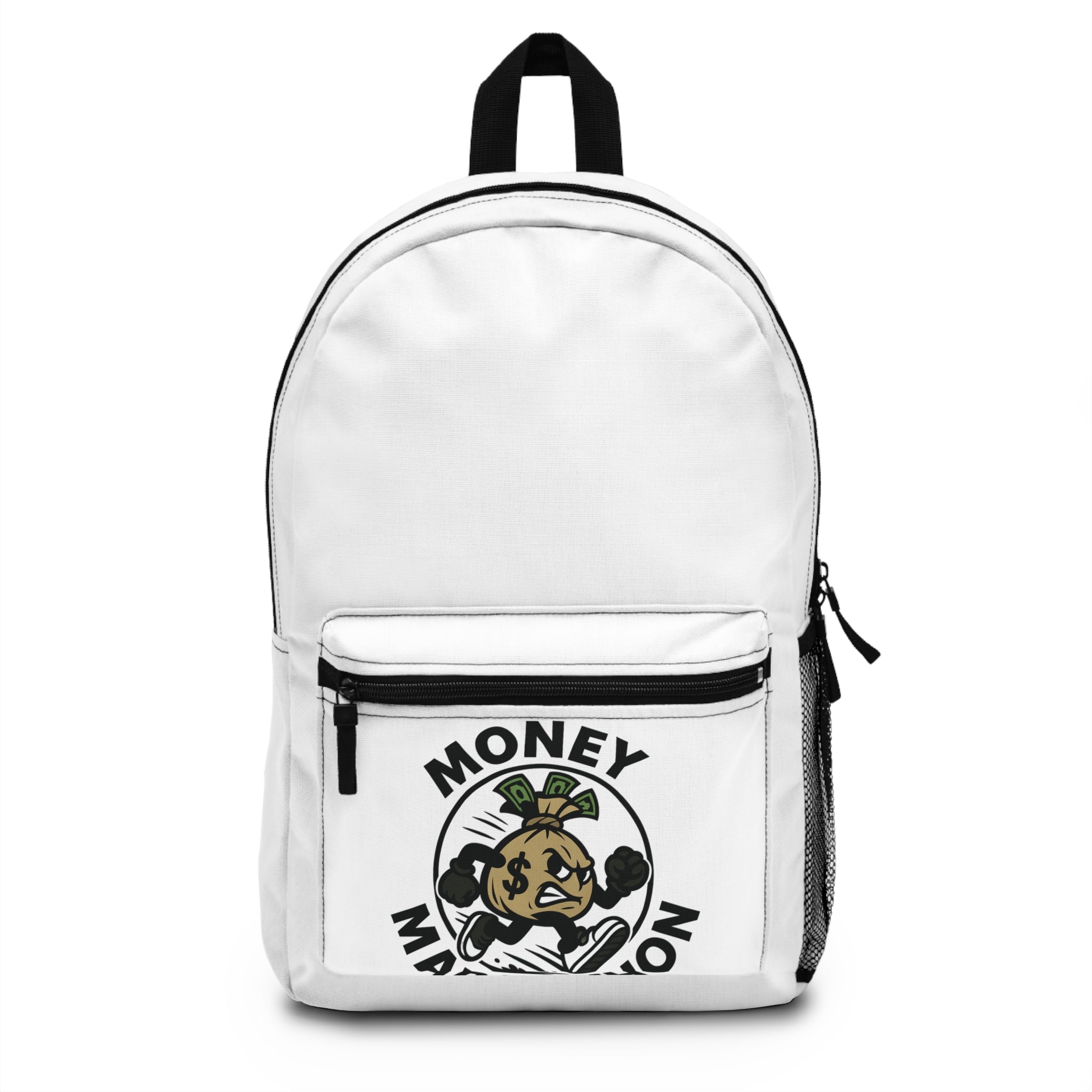 Stylish Money Motivational Backpack | Trendy Student Bag, School Backpack, Gift for Students, Money Lover Gift, Everyday Use