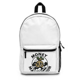 Stylish Money Motivational Backpack | Trendy Student Bag, School Backpack, Gift for Students, Money Lover Gift, Everyday Use